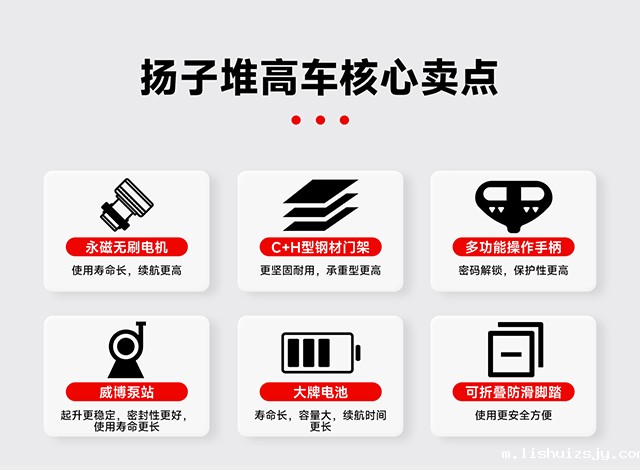 BETVICTOR伟德电竞在线客服电动堆高车核心卖点