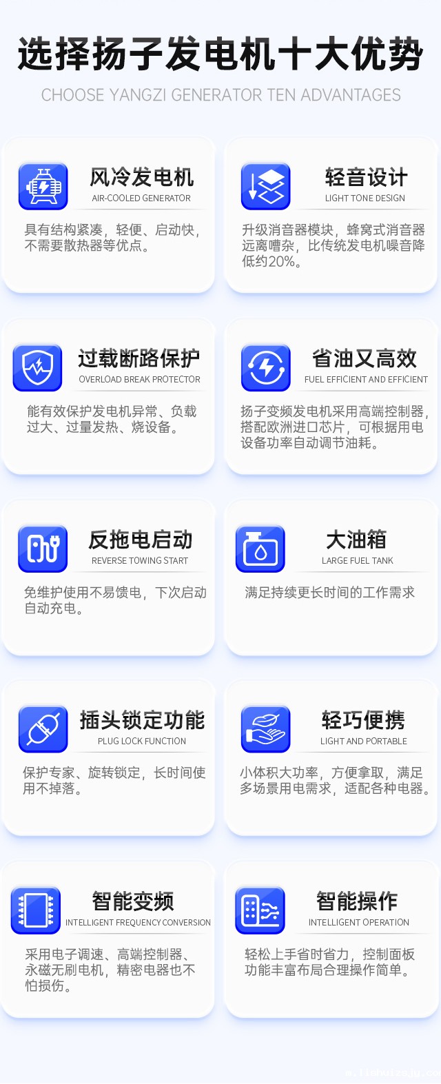 选择BETVICTOR伟德电竞在线客服发电机九大优势