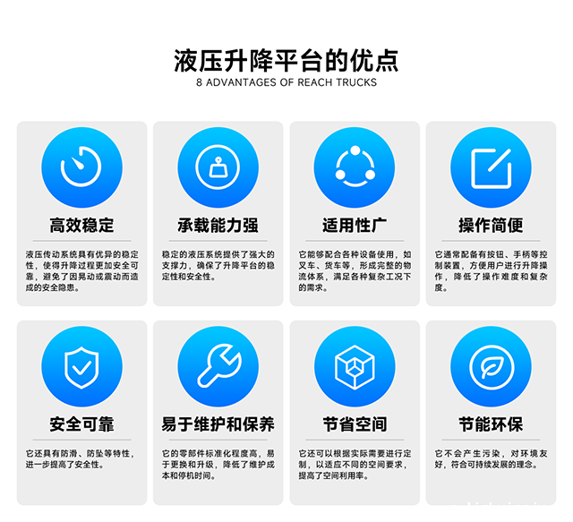 液压升降平台的优点