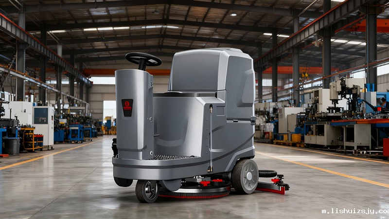 油污克星·碎屑终结者：工业洗地机如何让机械加工车间清洁效率提升8倍